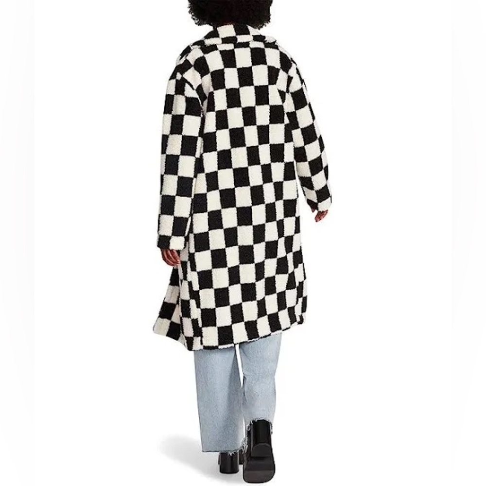 Steve Madden Checkered Coat
